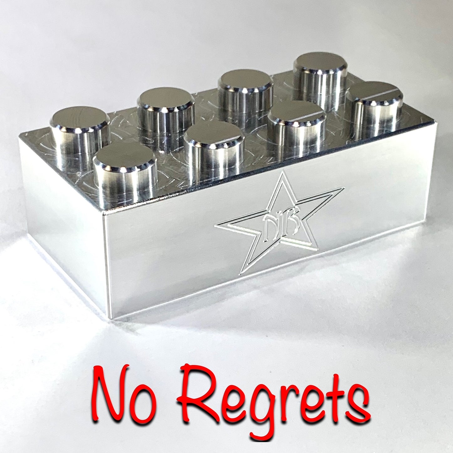 No Regrets 2x4 Billet Brick (Size 3X)